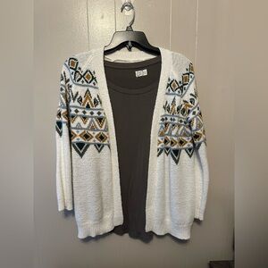 Sweater and base layer combo! Maurice’s!